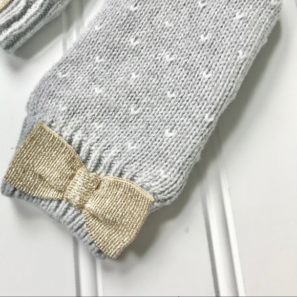 NWOT•Gymboree• bow detail mittens - Picture 2 of 6